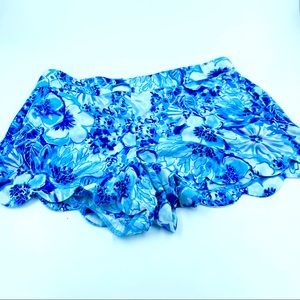 Lilly Pulitzer Pull On Floral Shorts XL